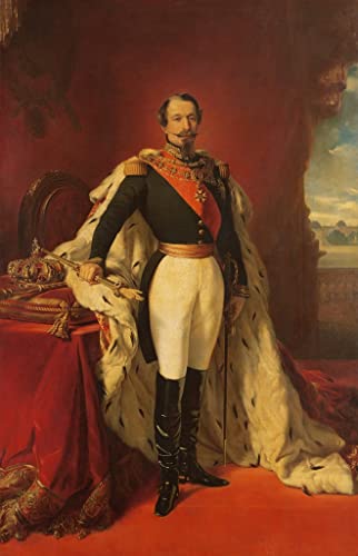 Tableau Napoléon III : habillez vos murs vides avec ce grand portrait d'art 60x90cm