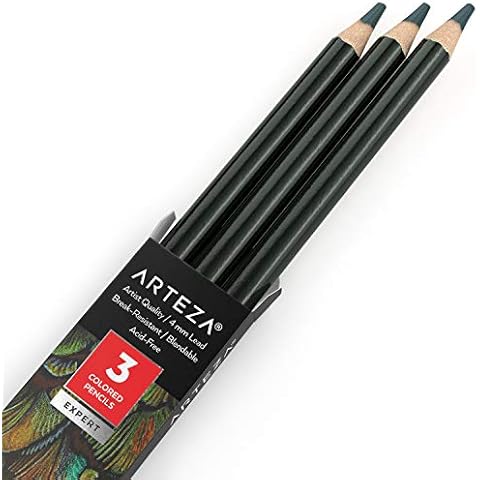 ARTEZA Sage Green Colouring Pencils Pack Cover