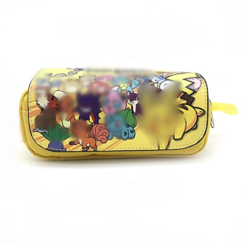 Yananmall Trousse à crayons de dessin animé pour enfants Boîte de papeterie de dessins animés trousse à crayons de grande capacité papeterie M Cover