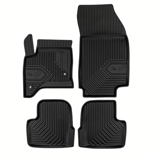 MOTOS Tapis de sol caoutchouc pour Jeep Avenger depuis 2023 Améliorez Votre Confort de Voyage avec Le tapis noir antidérapant Auto No.77- tapis voiture Tous...