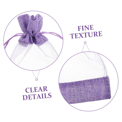 Bolsas de Sachet de Lavanda 10 pcs con Cierre de Cordón miniatura 3