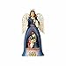 Enesco Jim Shore Heartwood Creek Nativity Angel with Pierced Wings Stone Resin, 10.3