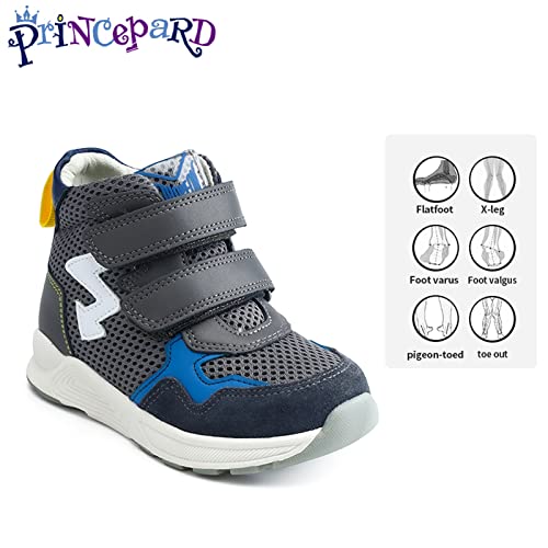 Orthopedic Shoes for Kids with Arch & Ankle Support for Girls and Boys' Flat Foot,High Top Corrective Sneakers,Anti-Slip Soles2