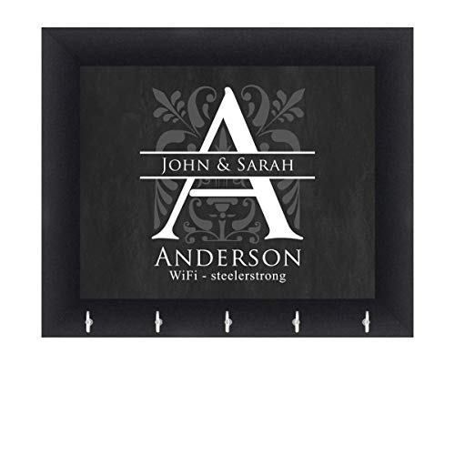 Personalized Key Holder, Key Hanger, Wall Key Rack, Wall Key Holder, Key Holders, Rustic Wood Key Holder