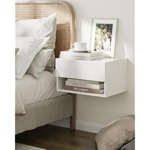 HEYZOEY Modern Floating Bedside Table Cover