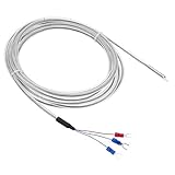 Aumotop High Sensitivity PT100 Thermocouple 3 Wire Sensor for Engines Industrial Processes