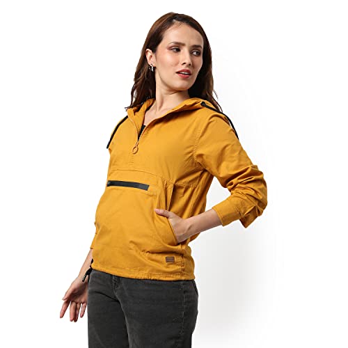 Image of PINACOLADA Women's Puffer Regular Fit Bomber Jacket For Winter Wear | Standing Collar | Full Sleeve | Zipper | Casual Jacket For Woman & Girl | Western Stylish Jacket For Women