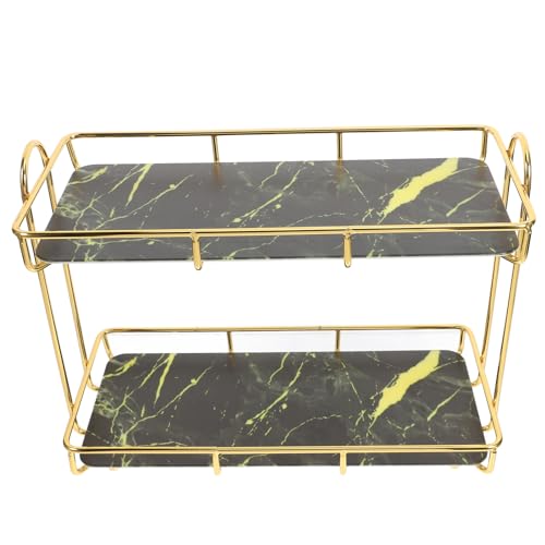Support de rangement à niveaux étagère angle stable pour cosmétiques - 2