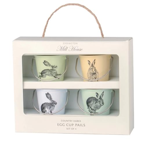 EDDINGTONS Country Hares Egg Cup Pails, 1 EA