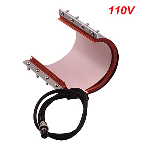 Irfora Mug Press, Mug Cup Press Heating Transfer Attachment Silica Gel 11Oz(12 * 23.5Cm) 110V For Heat Press Machine Transfer Sublimation #TOP1
