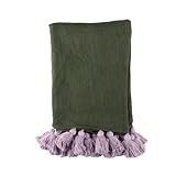 KAAT Amsterdam Advance Tagesdecke - 130x170 - Baumwolle - Grün