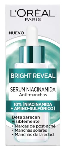 L'Oréal Paris Skinexpert Bright Reveal Sérum Anti-Manchas con Niacinamida, 30 ml