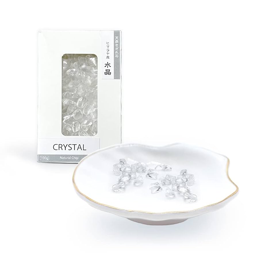 Amazon.co.jp: 浄化 セット ヒマラヤ水晶 さざれ石 浄化皿 香皿