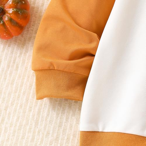 Image of Kids Boys Clothes Color Blocking Hoodie Sweatshirts and Pant 2Pcs Fall Outfits Set Size 5-10
