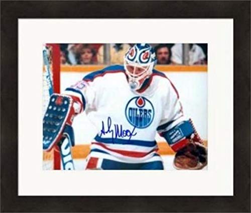 Autograph Warehouse 376942 8 x 10 in. Andy Moog Autographed Photo Image No. SC1 Matted & Framed