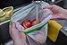 Btromeshy Reusable Mesh Produce Bags,Premium12 Pack Lightweight Washable Bags For Grocery Shopping Storage Fruit,Vegetable and Toys,with Color Tare Weight on Tags,Large,Medium,Small