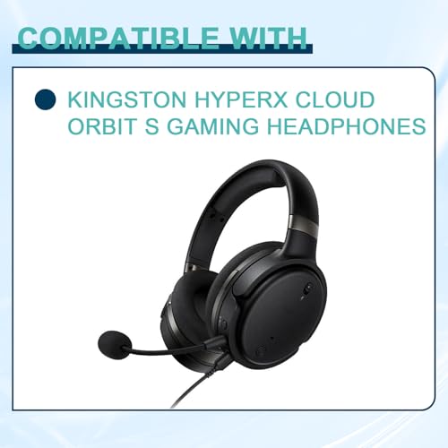 Repuestos Almohadillas para Auriculares HyperX Cloud Orbit S, Almohadillas de Cojín para Tapas de Auriculares para Reparación - Rosa miniatura 3