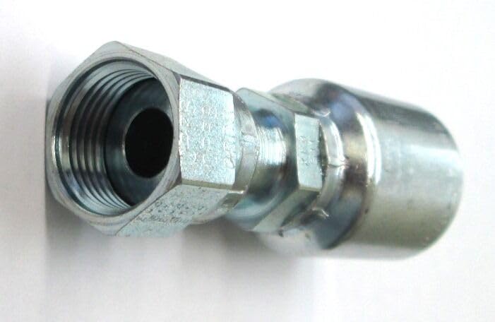 Generic HF 1JS43-12-12 - Parker 1JS43-12-12 Fitting 3/4'' Hose X 3/4'' Female Seal-Lok - Swivel - Long (Forseal/O-Ring Face)