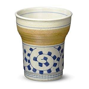 RAO3Z 有田焼 保温・保冷効果を持つ二重構造 タコ唐草 焼酎カップ(270ｃｃ)