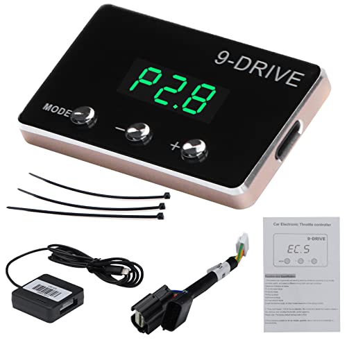 YIBEICO Throttle Response Controller, 9 Drive 9-Mode Smart Electronic Racing Accelerator for Ford...