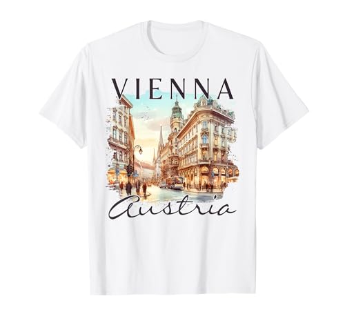 Vienna Austria Traveling Trip Souvenir Meet Me in Vienna T-Shirt