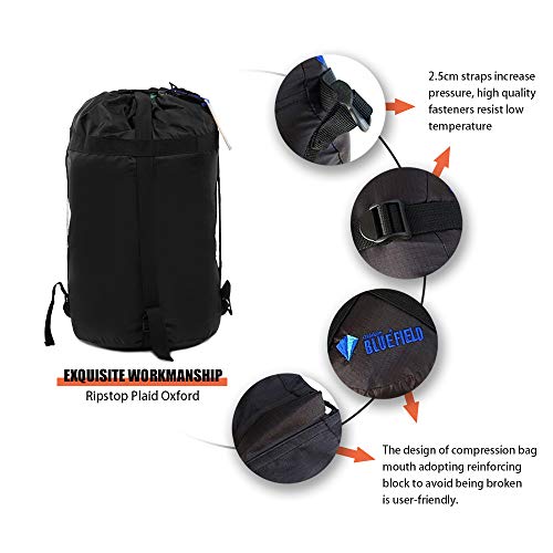 Saco de armazenamento de compressão de saco de dormir, Romacci Saco de dormir grande saco de compres