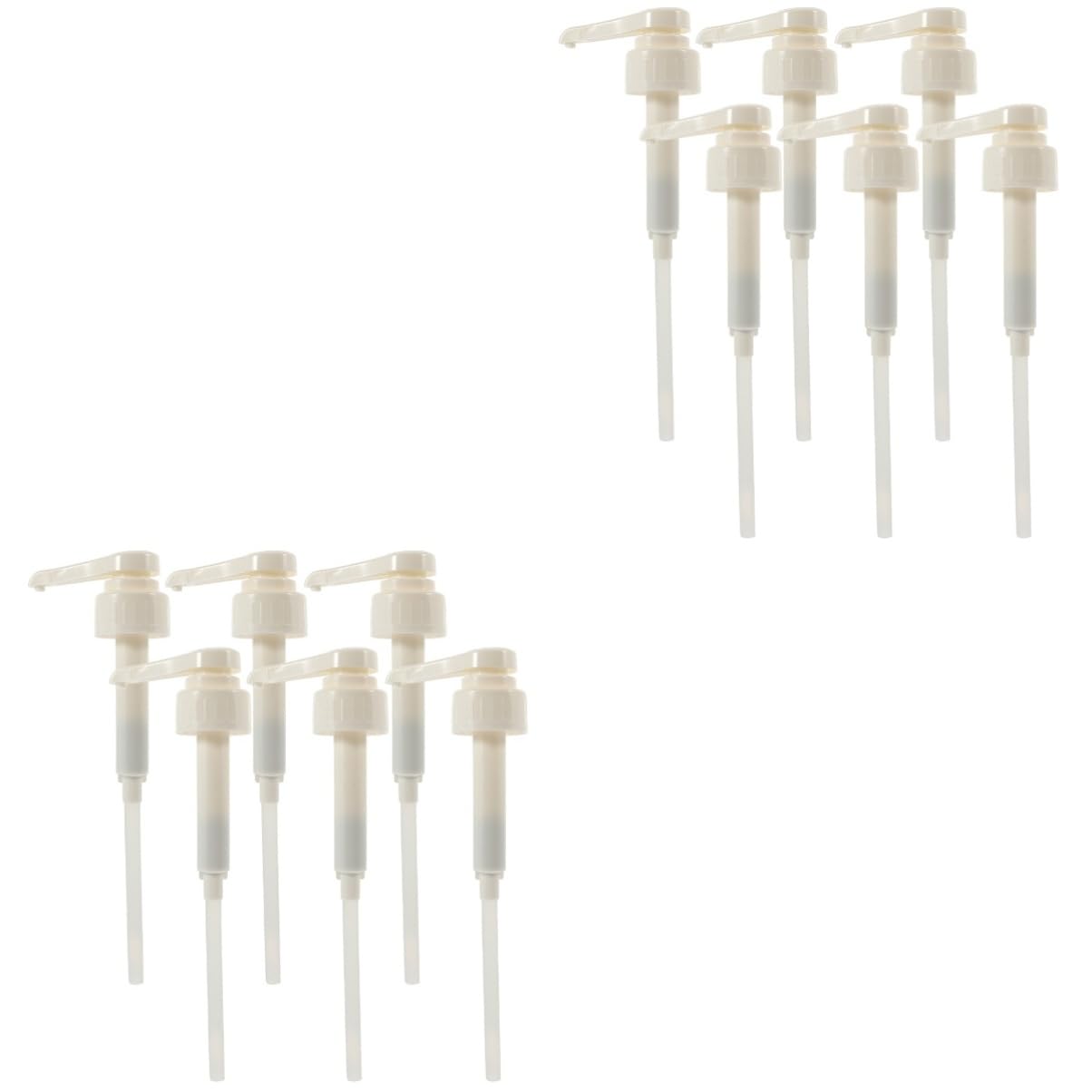 2 Set Per Sciroppo Erogatori Per Liquidi Dispenser Per Salse Dosatori Per Sciroppi E Bevande Per Domestico E 6 Pezzi*2