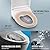 TOTO SW3084#01 WASHLET C5 Electronic Bidet Toilet Seat with PREMIST and EWATER+ Wand Cleaning, Elongated, Cotton White