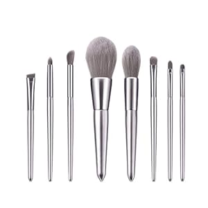 Tools Cosmetic 8PCS Eyebrow Eyeshadow Makeup Sets Foundation Brush Wooden Brush Brush Angled Makeup Brush