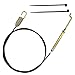 Replacement 746-0897A 946-0897A Auger Clutch Cable for MTD 1995-2012 Two Stage Snowblower Part 746-0897 946-0897