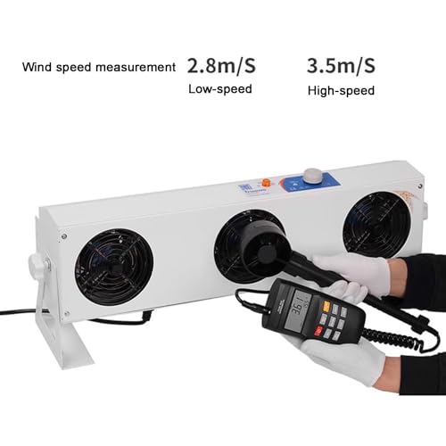 Ionizador de Aire de Escritorio con 3 Cabezas y Control de Velocidad miniatura 2