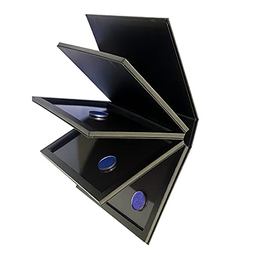 Szdym 4 Layers Empty Cardboard Magnetic Book Eyeshadow Palette #TOP1