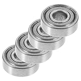 TOYANDONA 4 piezas Rodamientos Delanteros para Silla de Ruedas Manual Repuestos Duraderos para Ruedas Pequeñas con Soporte Compatible Mejora Rendimiento y Estabilidad