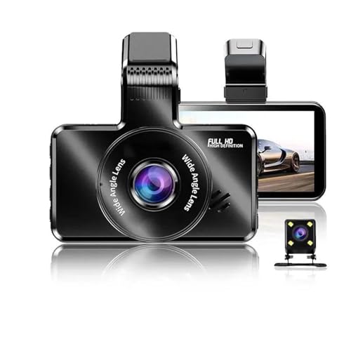 Caméra de recul 4K dashcam avant arrière WiFi et enregistreur DVR de sécurité