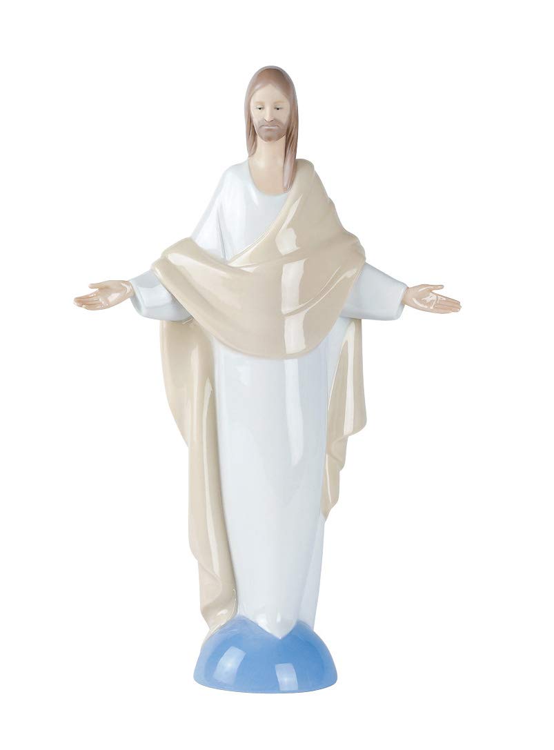 NAO Jesus Christ. Porcelain Christ Figure.