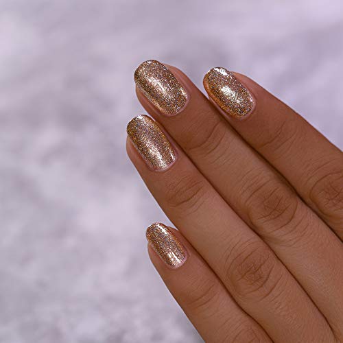 Image of ILNP Mirage - Brilliant Gold Holographic Ultra Metallic Nail Polish