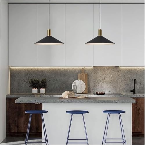 Lampe suspendue industrielle en V pour éclairer une table de restaurant - 6