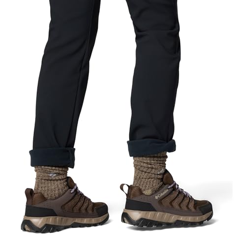 Columbia Womens Strata Trail Low, Cordovan/Granite Purple, 8.5