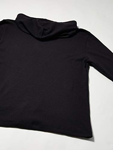 Camiseta Manga Longa e Capuz, Hering, Masculino, Preta, G