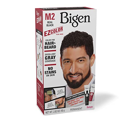 Image of Bigen BIGEN Hoyu Ezcolor for Men, Real Black M2