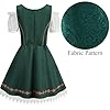 Populus Green Oktoberfest Dirndl Dress Costume for... #1