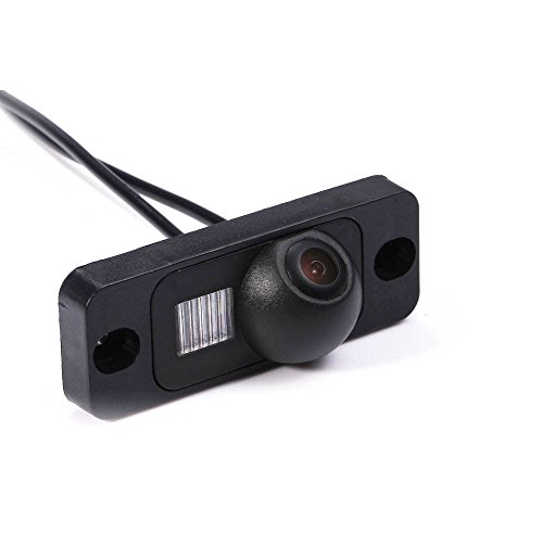 Waterproof High Definition Color Wide Viewing Angle License Plate Car Rear View Camera with Night Vision for Mercedes Benz W251 /Mercedes Benz M-Class Klasse W164 W163(1997-2011)Mercedes Benz W251