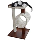 PetFusion Modern Cat Tree House & Tall Scratching Post (33