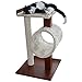 PetFusion Modern Cat Tree House & Tall Scratching Post (33" tall). Modern and neutral platforms, Espresso finish