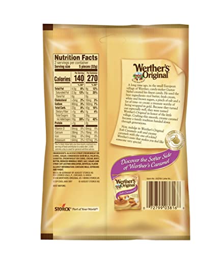 Werthers' Original | Soft Caramels Candies | 2 Pack, 2.22-Oz. Bags #TOP5