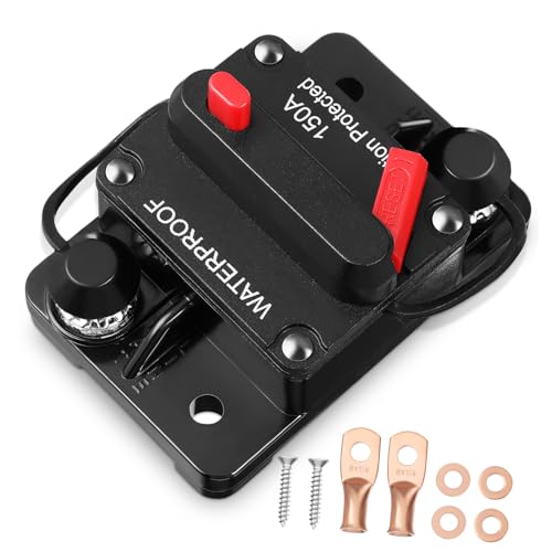 Disyuntor 150 amperios Mikinona evita cortocircuitos en fuente alimentación de respaldo audio
