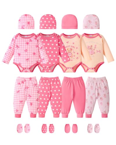 Image of Baby Boy Girl Clothes Preemie Newborn Must Have Infant Essentials Outfits 20 Piece Clothing 0-18 Months