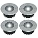 Produktbild LED-Bodenleuchte, solarbetrieben, für Garten, Rasen, für Wege, Hof, Auffahrt, 4 Stück