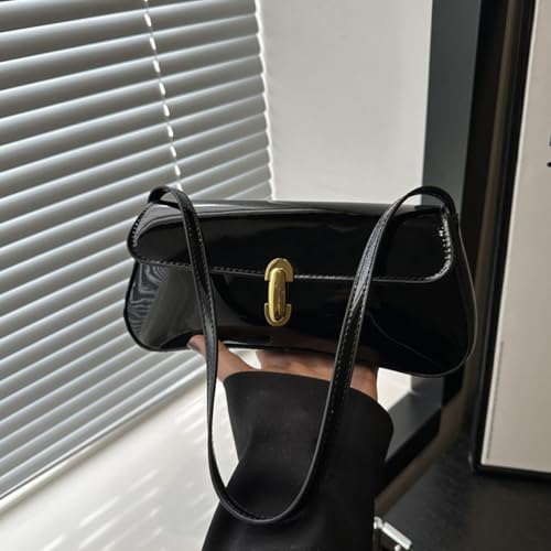 Small Shoulder Bag for Women Leather Underarm Hobo Bag Classic Handbag Retro Clutch Bags2