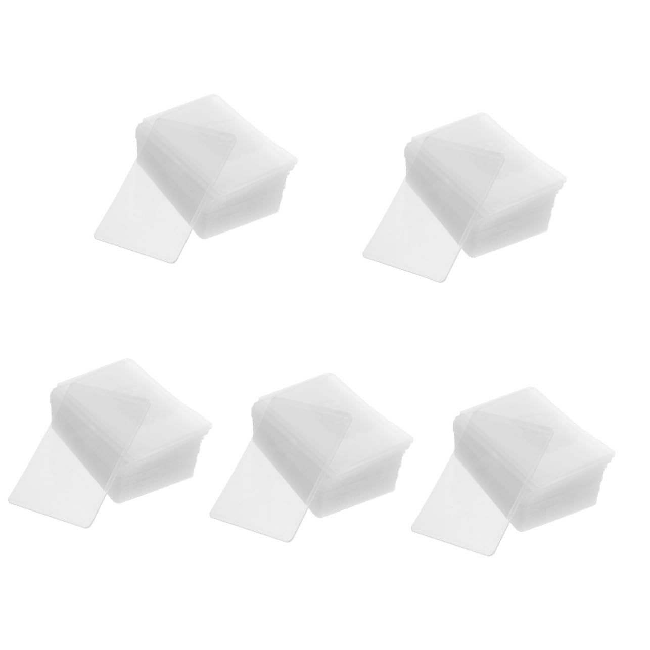 SHINEOFI 5 Set Custodia Protettiva Per Delle Celebrità Bustine Trasparenti Carte Custodie Trasparenti Per Carte Copertina Delle ie Per Collezionabili 20 Pezzi * 5